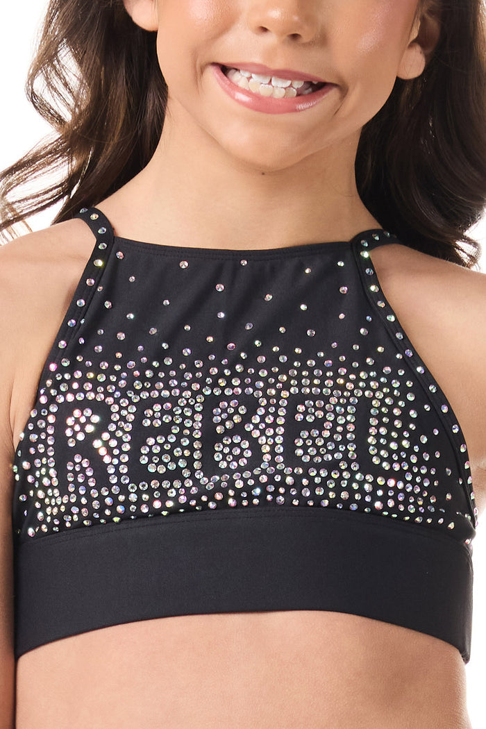 Gilmore Sports Bra in Black