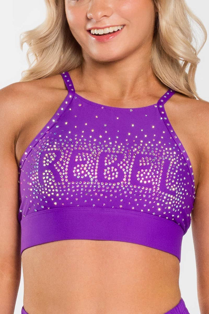 Gilmore Sports Bra in Purple
