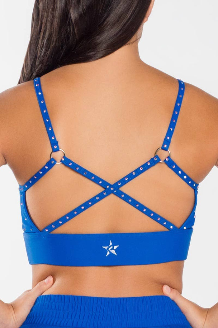 Gilmore Sports Bra in Royal Blue