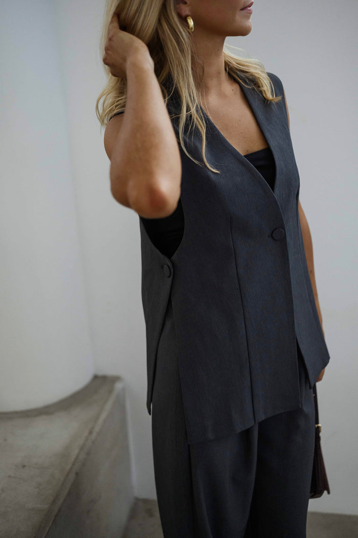 Gray Ringo Vest