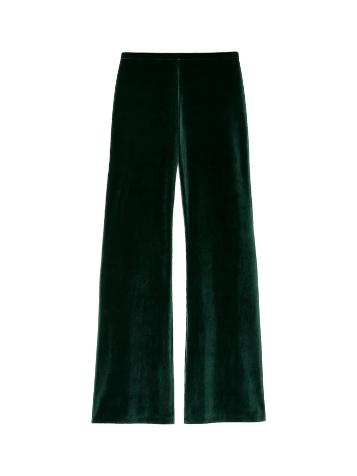 Green Velvet Trousers