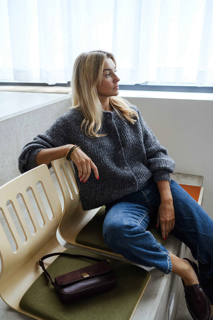 Grey Elony Cardigan