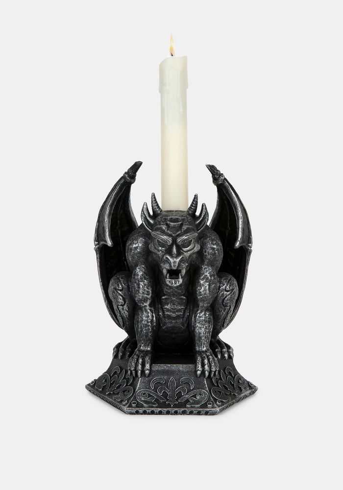 Grotesque Gargoyle Candle Holder