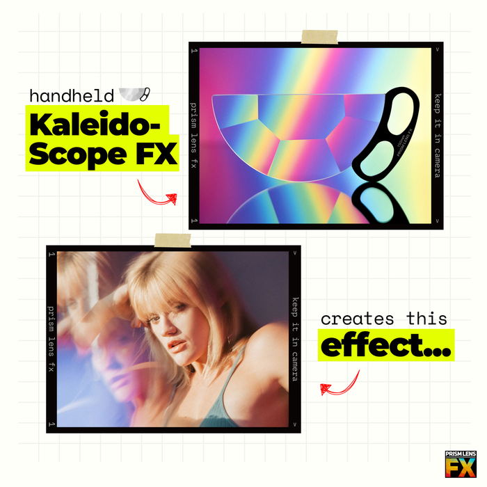 Handheld Split Kaleidoscope FX Filter