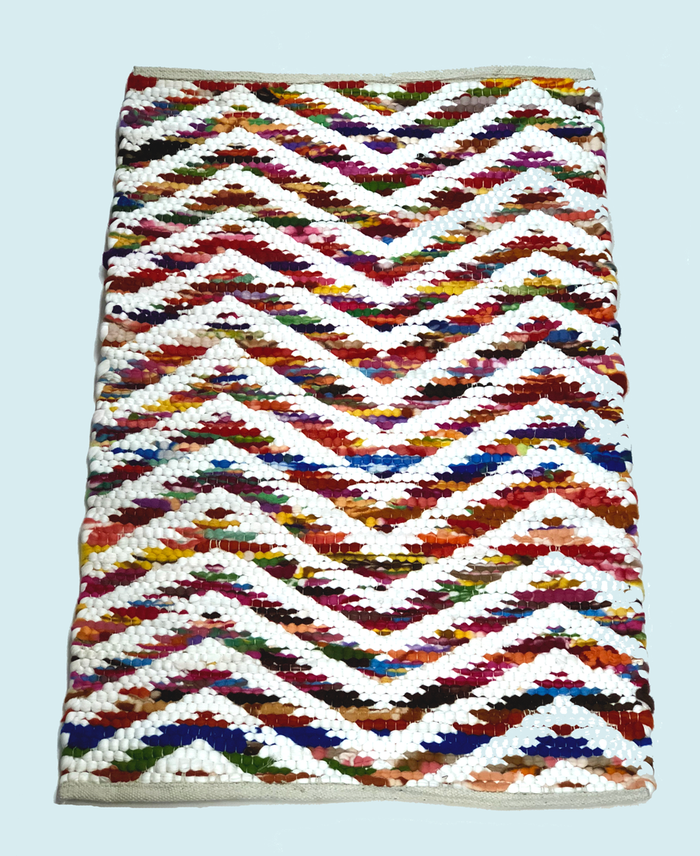 Handmade Jute Multi Color Rug