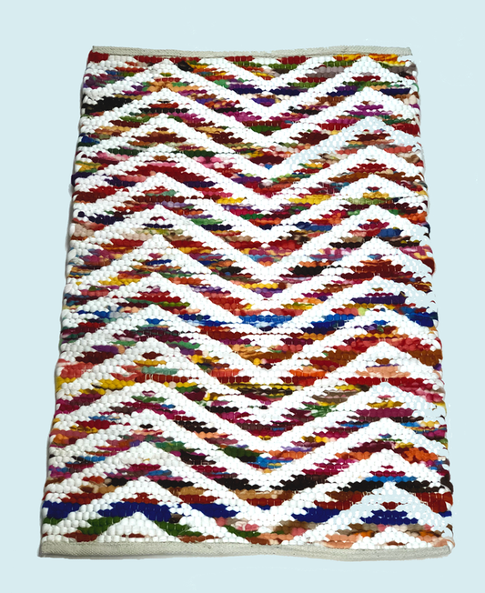 Handmade Jute Multi Color Rug