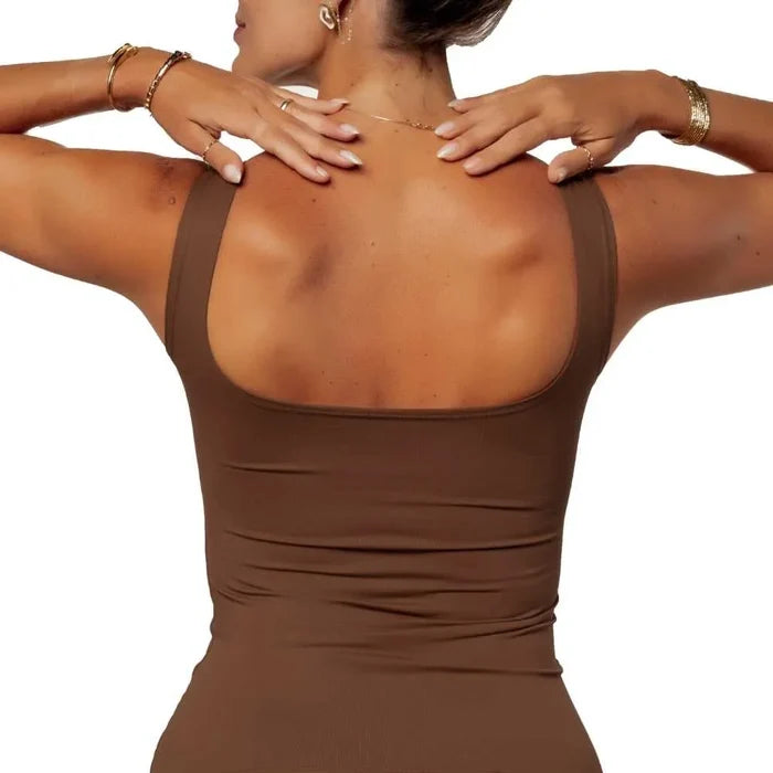 Seamless Tank - Cookie | Glossy