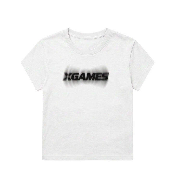 Heat Map Baby Tee - White
