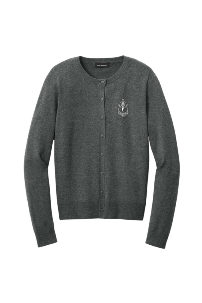 Heather Charcoal Cardigan - Hannah's Closet - The Official Boutique for Delta Gamma