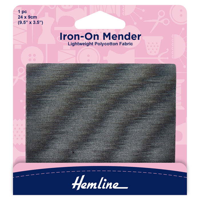 Hemline Polycotton Patch: 24 x 9cm - 1pc