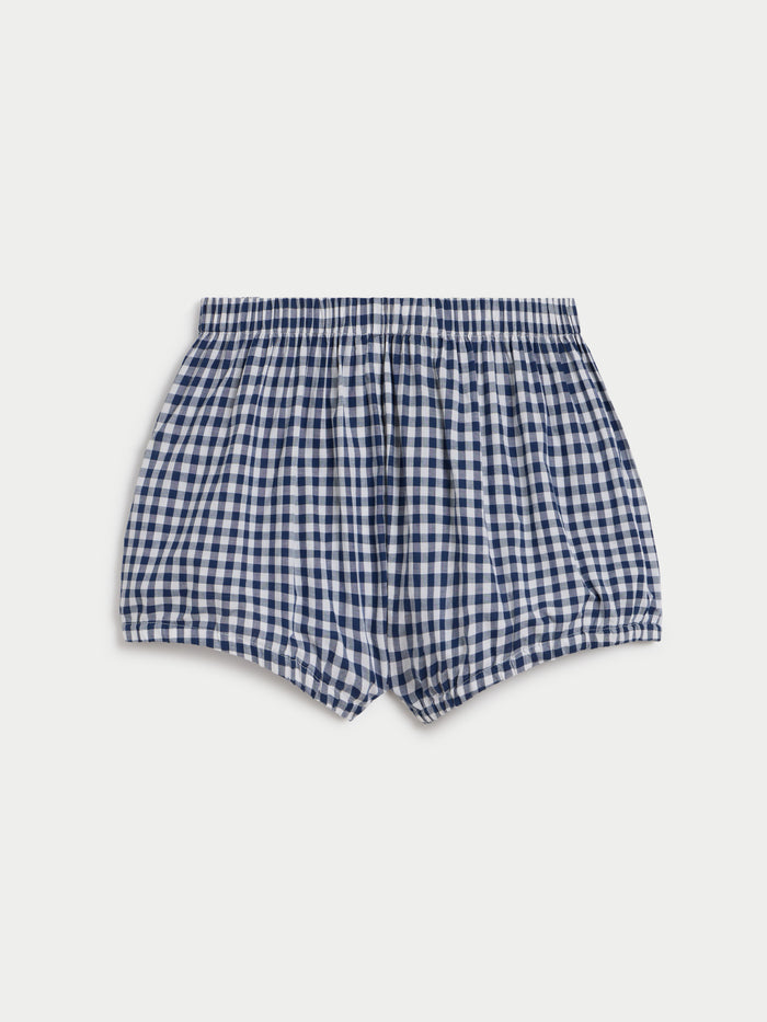Small Navy Gingham
