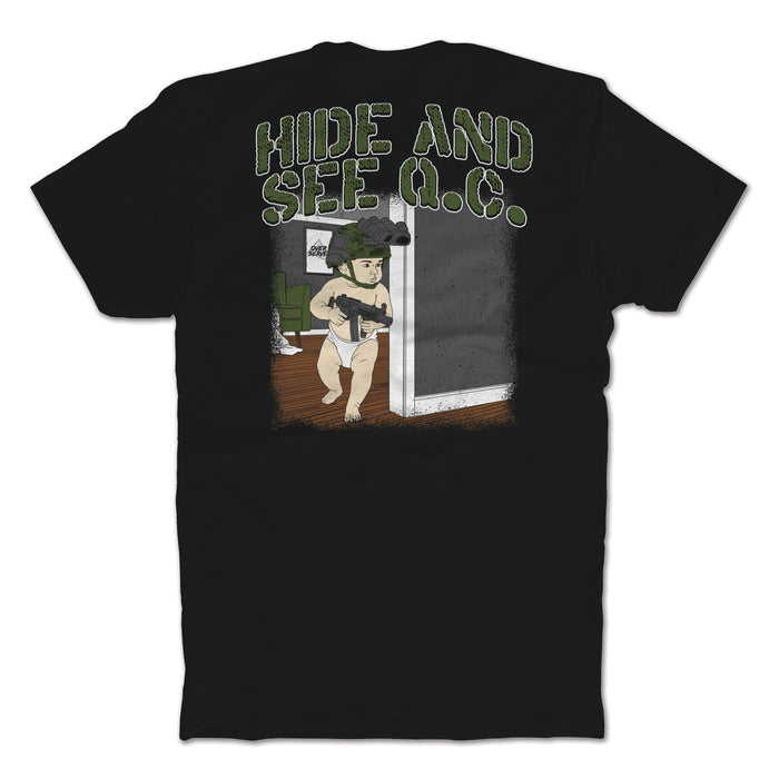 Hide And See Q.C. T-Shirt