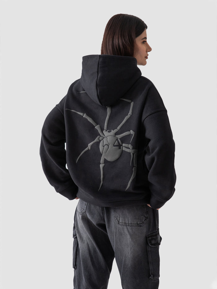 Hunter X Hunter hoodie male model seated lifestyle shot anime Pakistan – GROOVY