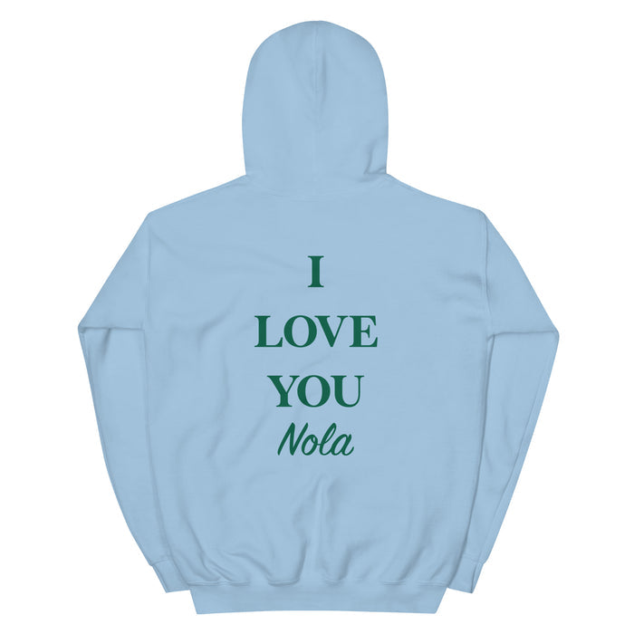 I Love You Nola Hoodie - Recess Apparel LLC