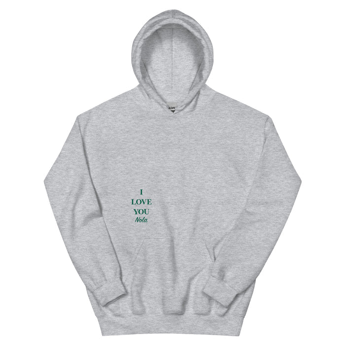 I Love You Nola Hoodie - Recess Apparel LLC