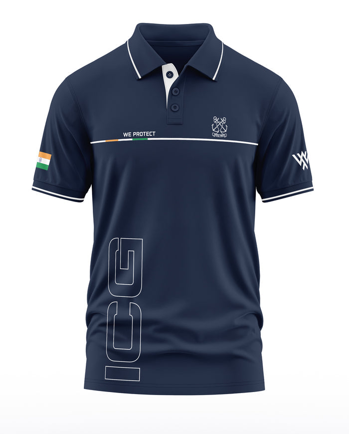 ICG We Protect Polo Collar T-Shirt