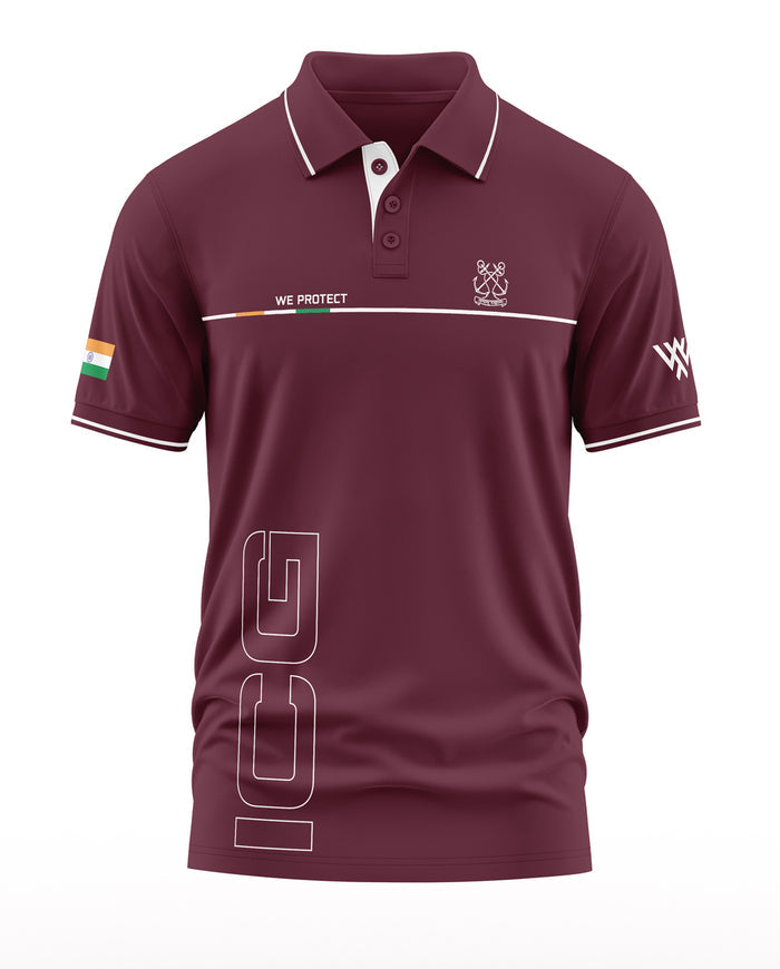 ICG We Protect Polo Collar T-Shirt