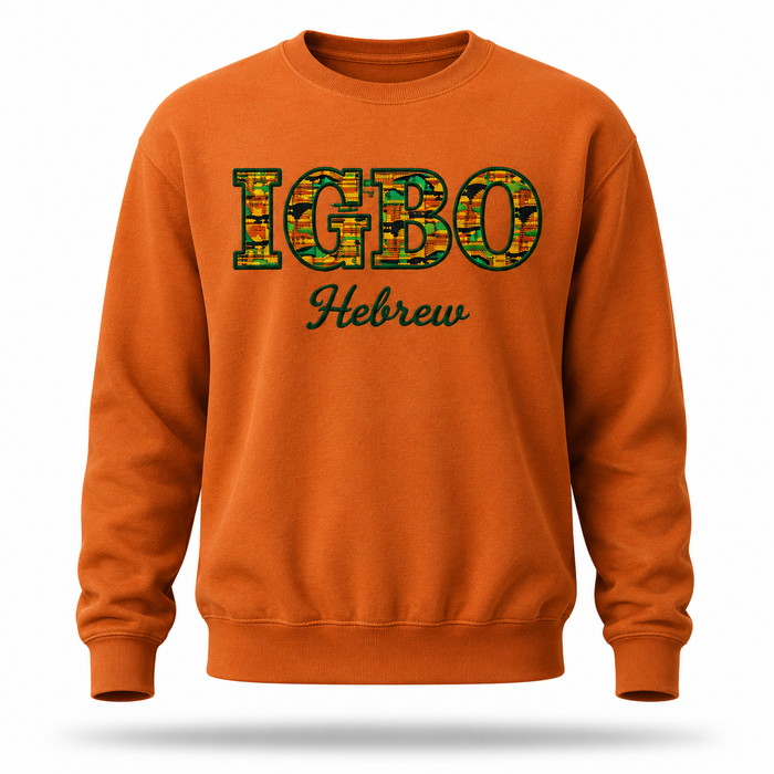 IGBO Hebrew Sweatshirt