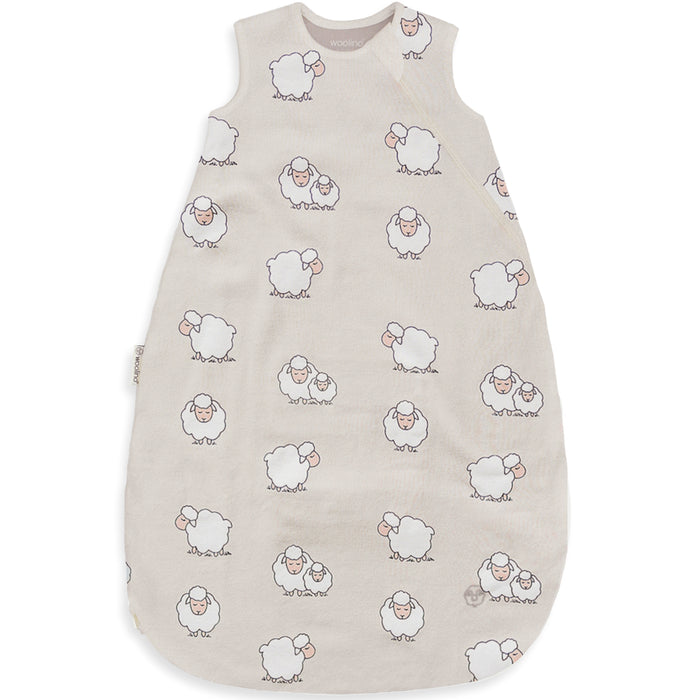 Imperfect 4 Season® Classic Baby Sleeping Bag, Merino Wool & Organic Cotton, Sheep