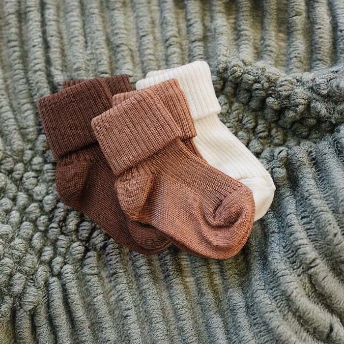 Imperfect Wool Socks, Baby and Toddler, Cork