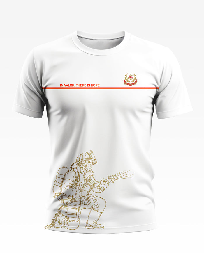 In Valor There Is Hope Soft Cotton T-shirt