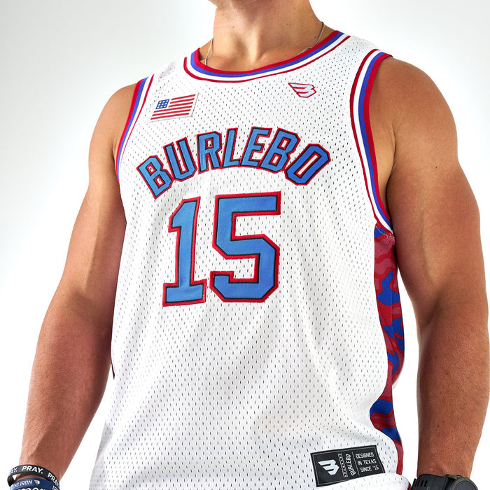 Jersey - Patriotic - White