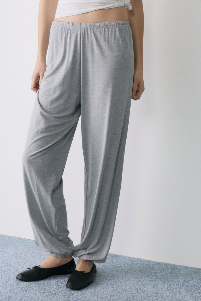 LIGHT GREY MELANGE