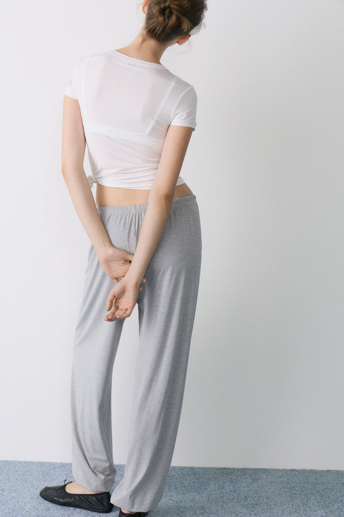 LIGHT GREY MELANGE