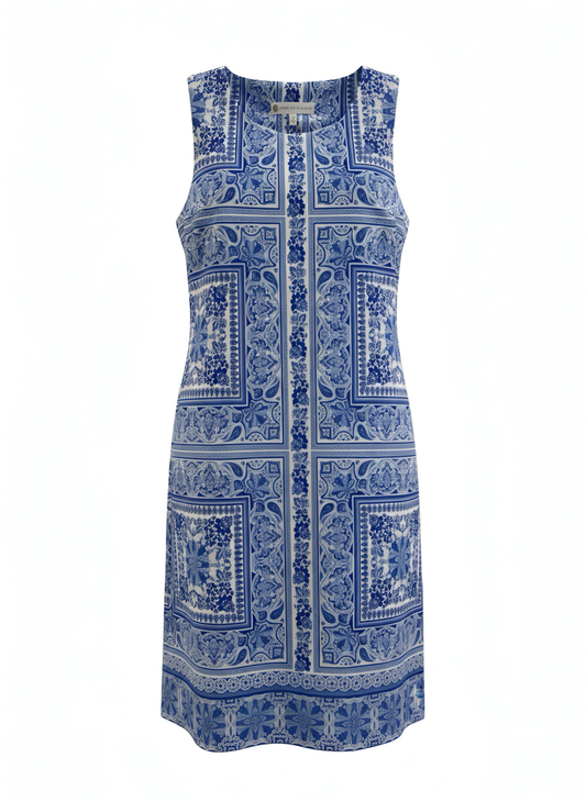 Jude Connally Beth Dress - Palace Tapestry Peri