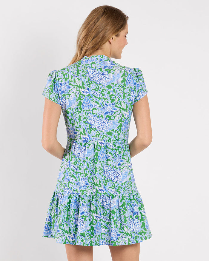 Jude Connally Ginger Dress - Butterfly Botanical Grass