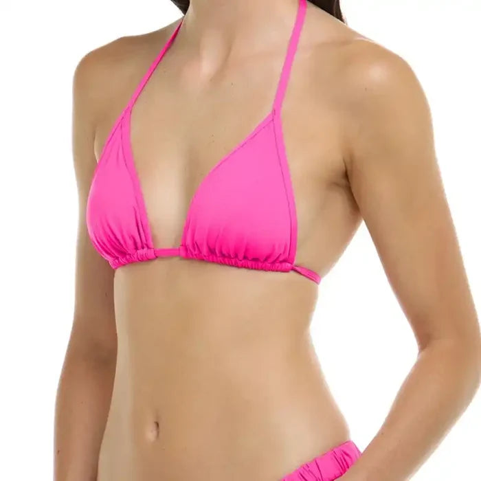 Kali Triangle Slider Bikini Top - Dragonfruit
