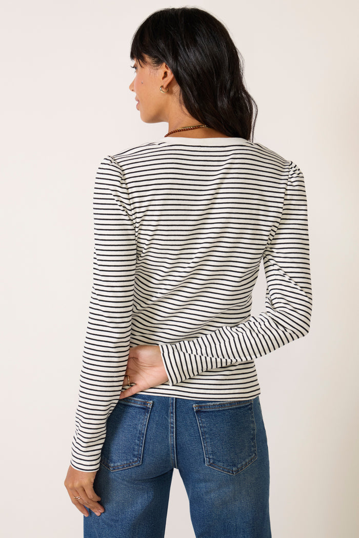 Kaya Puff Sleeve Henley