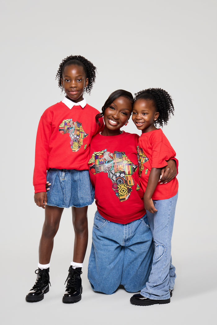 Kids Africa Map Sweatshirt