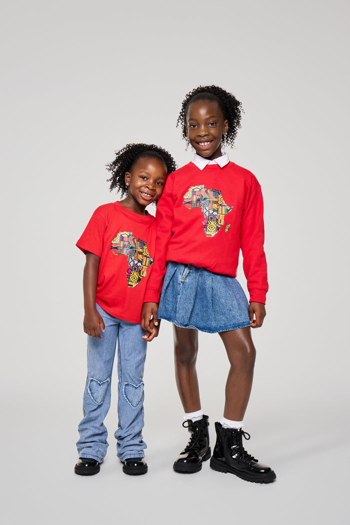 Kids Africa Map Sweatshirt