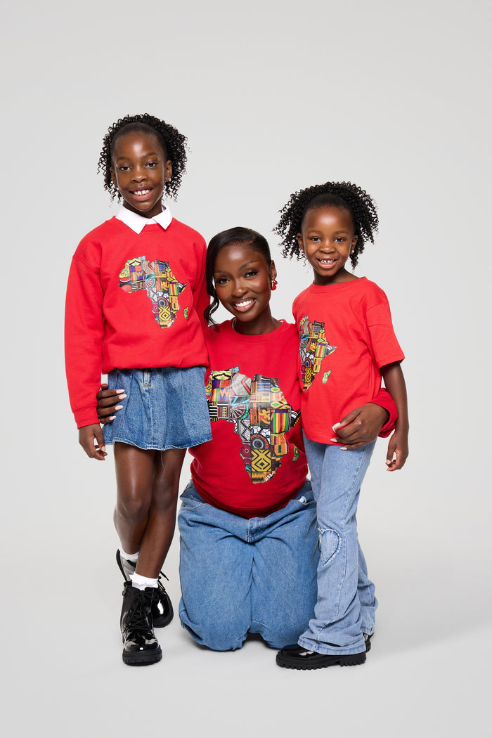 Kids Africa Map Sweatshirt