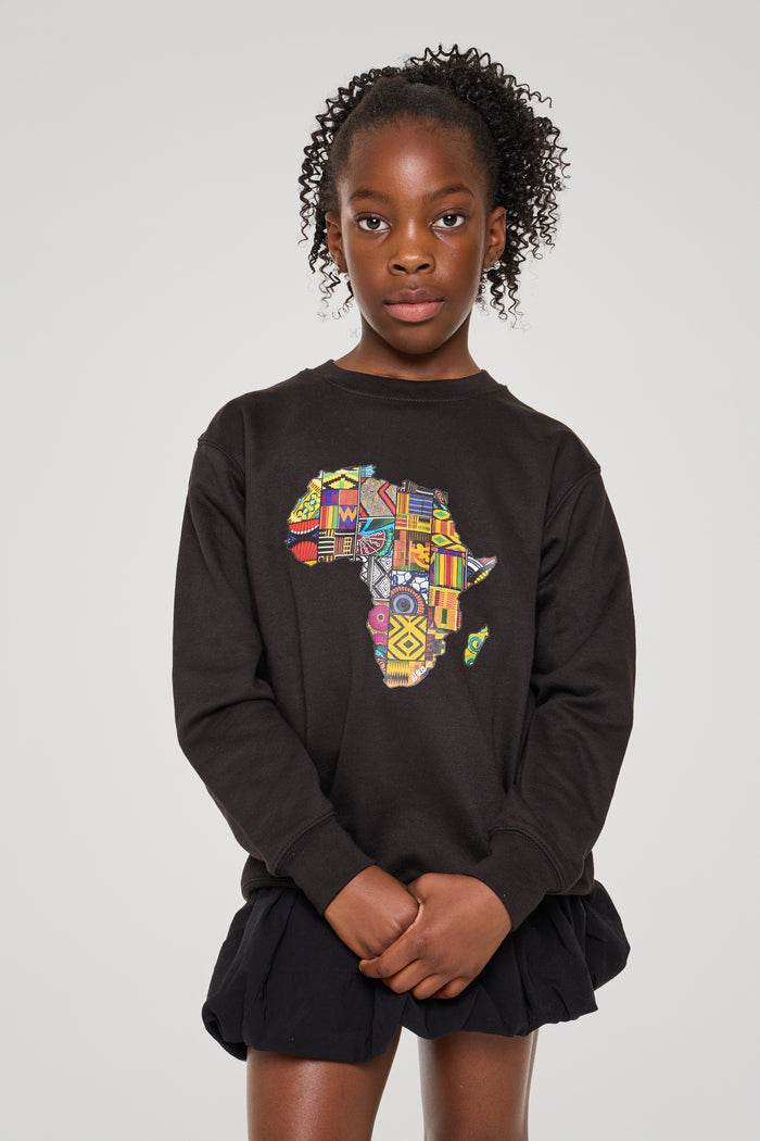 Kids Africa Map Sweatshirt