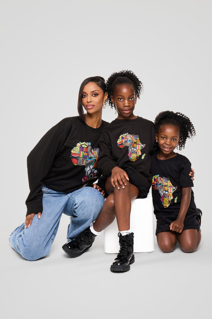 Kids Africa Map Sweatshirt