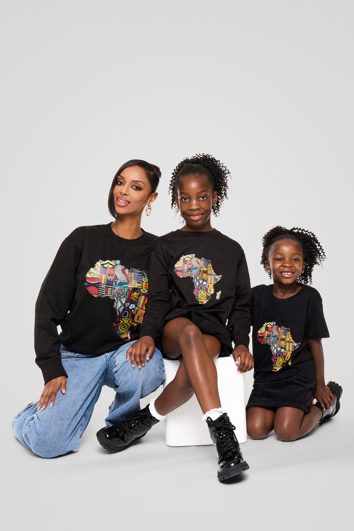 Kids Africa Map Sweatshirt