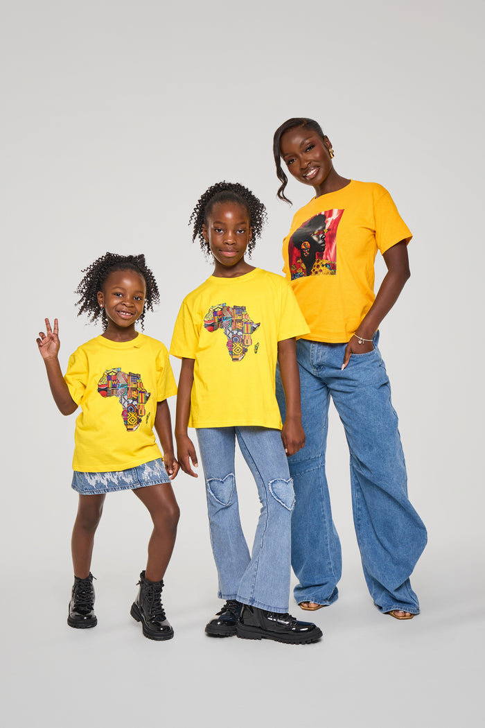 Kids Africa Map T-shirt