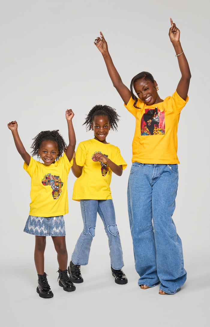 Kids Africa Map T-shirt