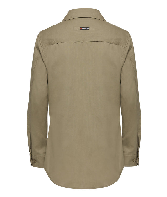 King Gee Women's Workcool 2 Shirt Long Sleeve