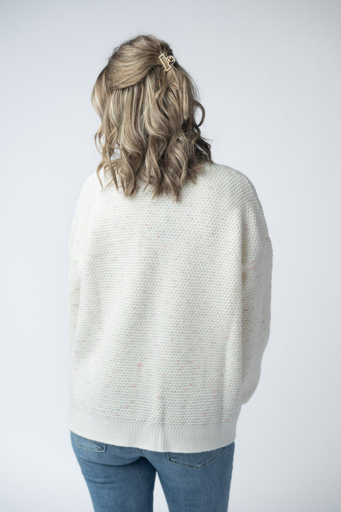 Kinsley Cardigan - Pink and Green Mix by Michelle Mae