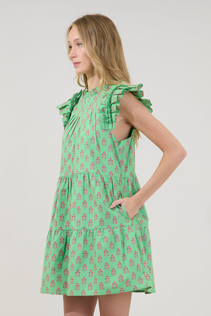 Lauren Shift Mini Dress Raidy Floral