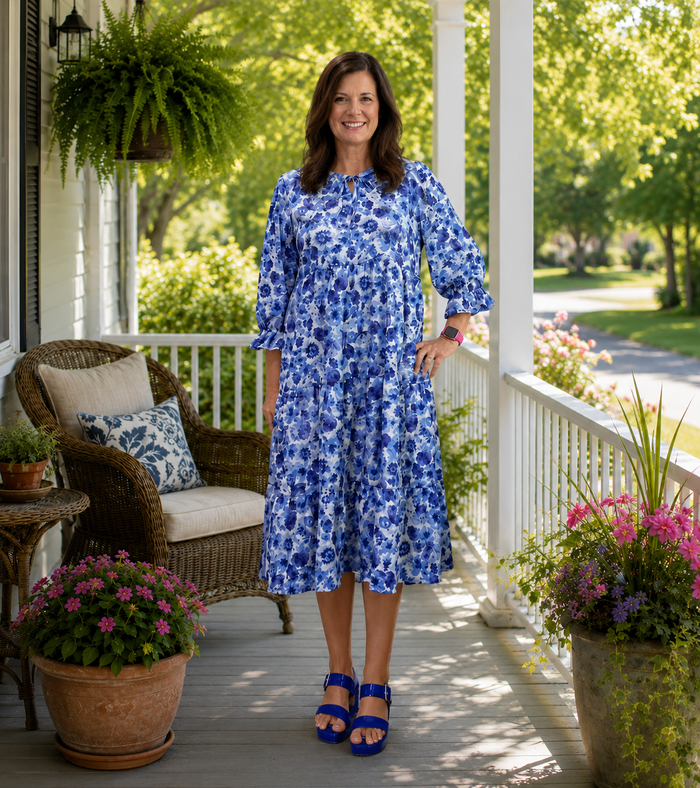 LeAnn-Floral Dress FINAL SALE