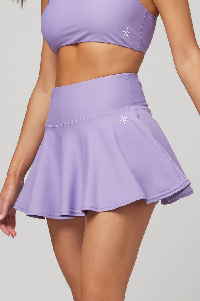 Legendary Flouncy Skirt in Lavender