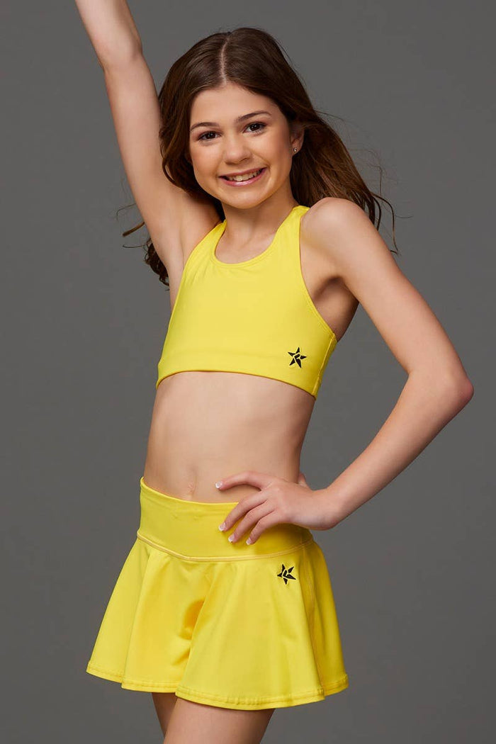 Legendary Flouncy Skirt in Yellow