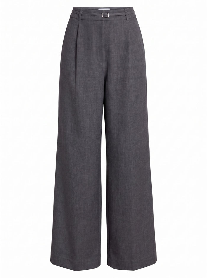 Lena Petite High Waist Wide Leg Pants Forever New