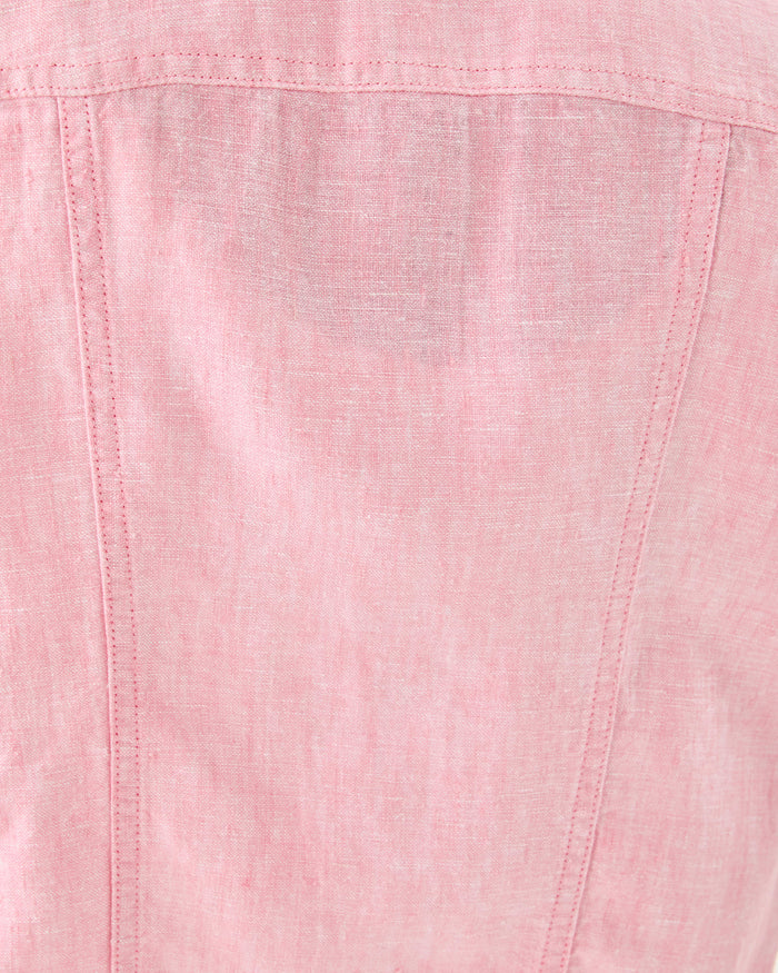 Lilly Pulitzer Seaspray Linen Jacket - Shell Pink