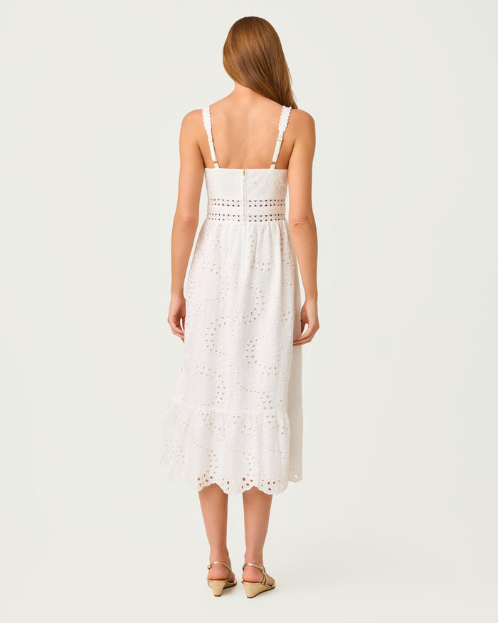 Lilly Pulitzer Tiah Midi Dress - White
