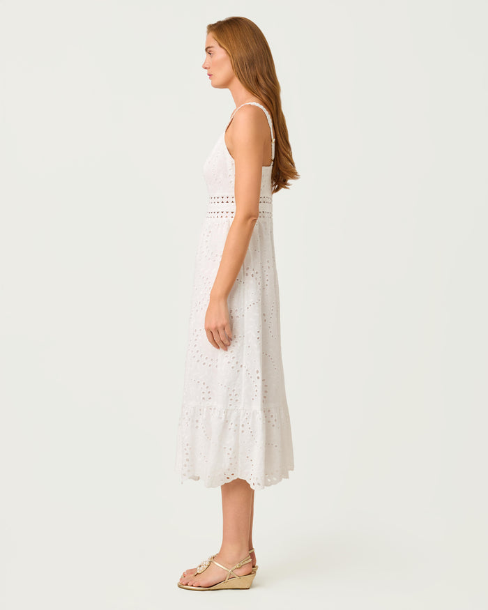 Lilly Pulitzer Tiah Midi Dress - White